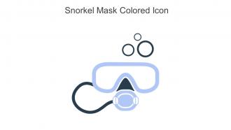 Snorkel Mask Colored Icon In Powerpoint Pptx Png And Editable Eps Format