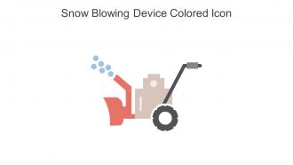 Snow Blowing Device Colored Icon In Powerpoint Pptx Png And Editable Eps Format