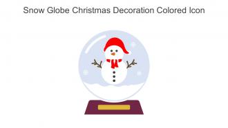 Snow Globe Christmas Decoration Colored Icon In Powerpoint Pptx Png And Editable Eps Format