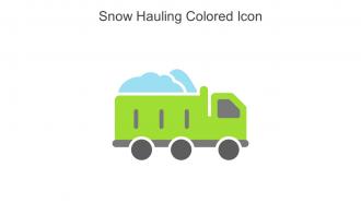 Snow Hauling Colored Icon In Powerpoint Pptx Png And Editable Eps Format