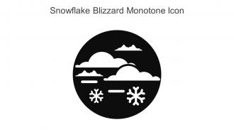 Snowflake Blizzard Monotone Icon In Powerpoint Pptx Png And Editable Eps Format