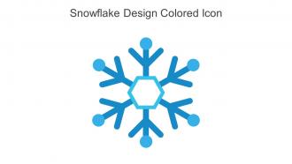 Snowflake Design Colored Icon In Powerpoint Pptx Png And Editable Eps Format