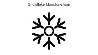 Snowflake Monotone Icon In Powerpoint Pptx Png And Editable Eps Format