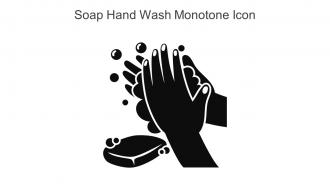 Soap Hand Wash Monotone Icon In Powerpoint Pptx Png And Editable Eps Format