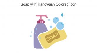 Soap With Handwash Colored Icon In Powerpoint Pptx Png And Editable Eps Format