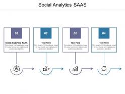 Social analytics saas ppt powerpoint presentation ideas shapes cpb