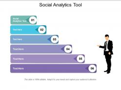 Social analytics tool ppt powerpoint presentation summary gridlines cpb
