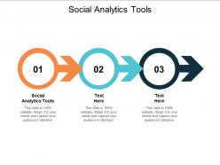 Social analytics tools ppt powerpoint presentation gallery guide cpb