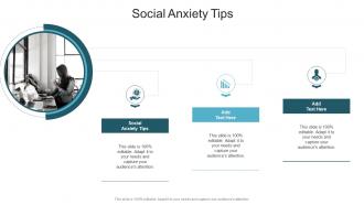 Social Anxiety Tips In Powerpoint And Google Slides Cpb