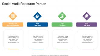 Social Audit Resource Person In Powerpoint And Google Slides Cpb