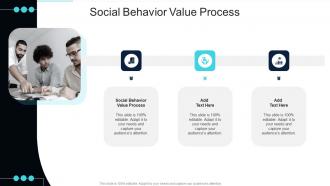 Social Behavior Value Process In Powerpoint And Google Slides Cpb