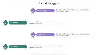Social Blogging In Powerpoint And Google Slides Cpb