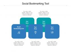 Social bookmarking tool ppt powerpoint presentation inspiration format ideas cpb
