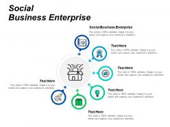 Social business enterprise ppt powerpoint presentation styles infographic template cpb