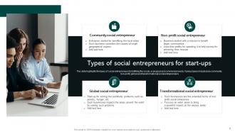 Social Business Startup To Improve Peoples Lives Powerpoint Presentation Slides Researched Attractive