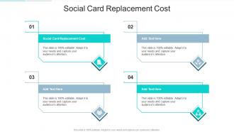 Social Card Replacement Cost In Powerpoint And Google Slides Cpb