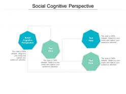 Social cognitive perspective ppt powerpoint presentation professional layout ideas cpb