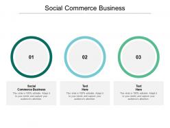 Social commerce business ppt powerpoint presentation model slides cpb
