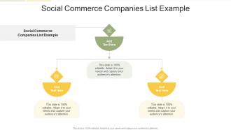 Social Commerce Companies List Example In Powerpoint And Google Slides Cpb