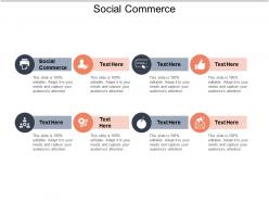 Social commerce ppt powerpoint presentation icon structure cpb