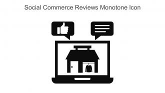 Social Commerce Reviews Monotone Icon In Powerpoint Pptx Png And Editable Eps Format