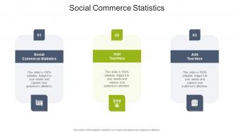 Social Commerce Statistics In Powerpoint And Google Slides Cpb