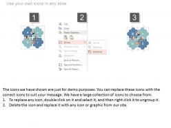 Social communication with team facebook linkdin google powerpoint slides