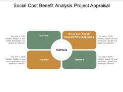 Social cost benefit analysis project appraisal ppt powerpoint presentation model graphic cpb