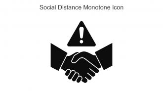 Social Distance Monotone Icon In Powerpoint Pptx Png And Editable Eps Format