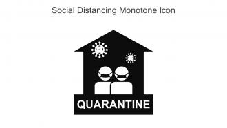 Social Distancing Monotone Icon In Powerpoint Pptx Png And Editable Eps Format