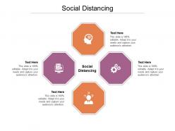 Social distancing ppt powerpoint presentation icon slides cpb