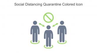Social Distancing Quarantine Colored Icon In Powerpoint Pptx Png And Editable Eps Format