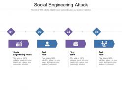 Social engineering attack ppt powerpoint presentation infographics ideas cpb