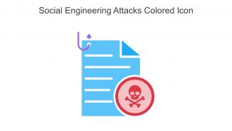 Social Engineering Attacks Colored Icon In Powerpoint Pptx Png And Editable Eps Format