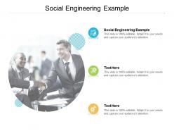 Social engineering example ppt powerpoint presentation ideas cpb