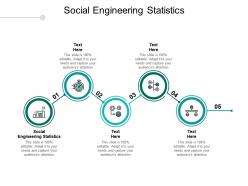 Social engineering statistics ppt powerpoint presentation pictures designs cpb