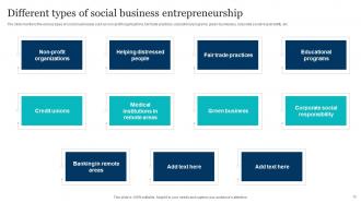 Social Enterprise Startup Powerpoint PPT Template Bundles Captivating