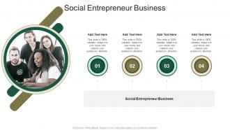 Social Entrepreneur Business In Powerpoint And Google Slides Cpb