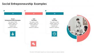 Social Entrepreneurship Examples In Powerpoint And Google Slides Cpb