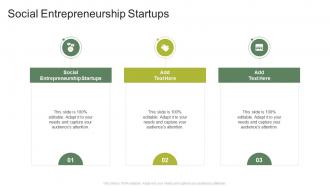 Social Entrepreneurship Startups In Powerpoint And Google Slides Cpb