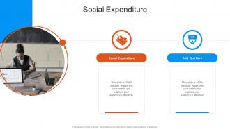 Social Expenditure In Powerpoint And Google Slides Cpb