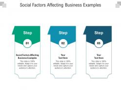 Social factors affecting business examples ppt powerpoint presentation pictures objects cpb