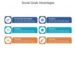 Social goals advantages ppt powerpoint presentation model graphic images cpb