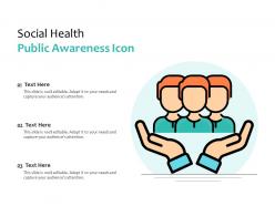 Social Health Public Awareness Icon