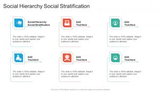 Social Hierarchy Social Stratification In Powerpoint And Google Slides Cpb