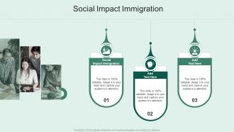 Social Impact Immigration In Powerpoint And Google Slides Cpb