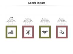 Social impact ppt powerpoint presentation infographics layout cpb