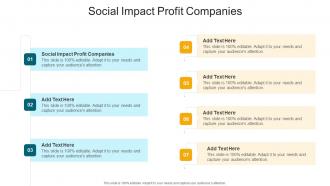 Social Impact Profit Companies In Powerpoint And Google Slides Cpb