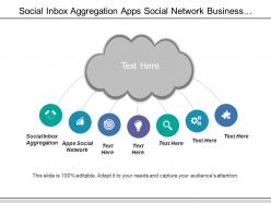 Social inbox aggregation apps social network business intelligence