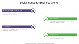Social Inequality Business Worker In Powerpoint And Google Slides Cpb